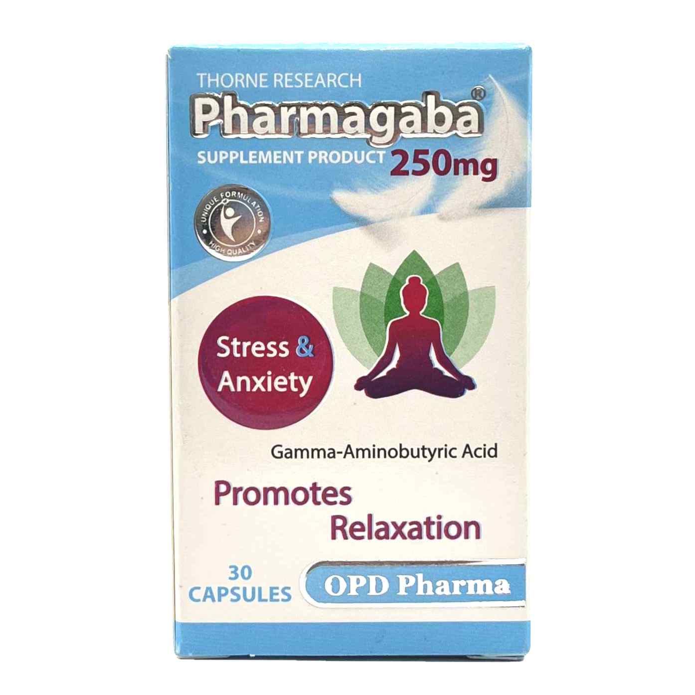 کپسول فارما گابا ۲۵۰ OPD Pharma Pharmagaba